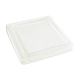 Square trinket bowl in tempered glass, 50s