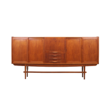 Panneau en teck, design danois, années 1960