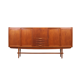 Panneau en teck, design danois, années 1960