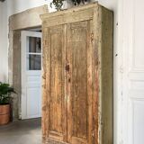 Patinated wardrobe