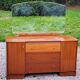 Coiffeuse commode vintage des années 60 en acajou
