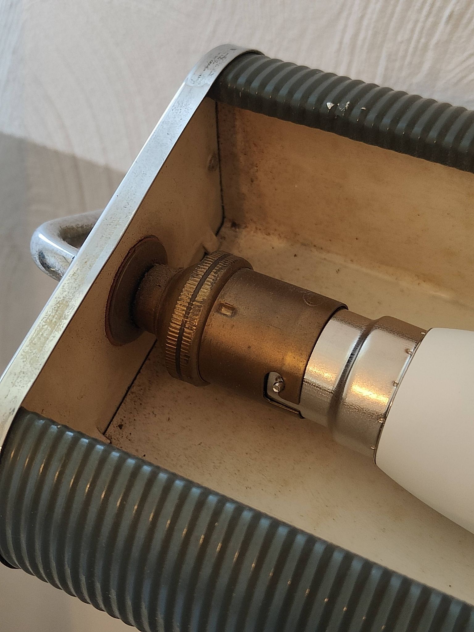 Jumo lamp Grey-green color N71, edition circa 1950