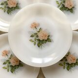 Dessert plates Rose Arcopal