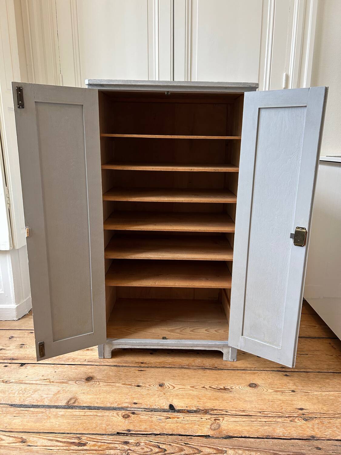 2-door patinated sideboard