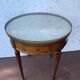 Louis XVI style bouillote table in mahogany XIX century