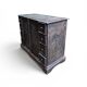 Buffet Dogon in carved solid wood - Tribal & Brutalist Style