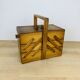 60s wood worker, sewing box