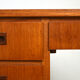 Scandinavian modern antique desk with drawers
