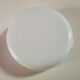Vintage dish dynaware pyrorey white bramble with brown flowers on one side