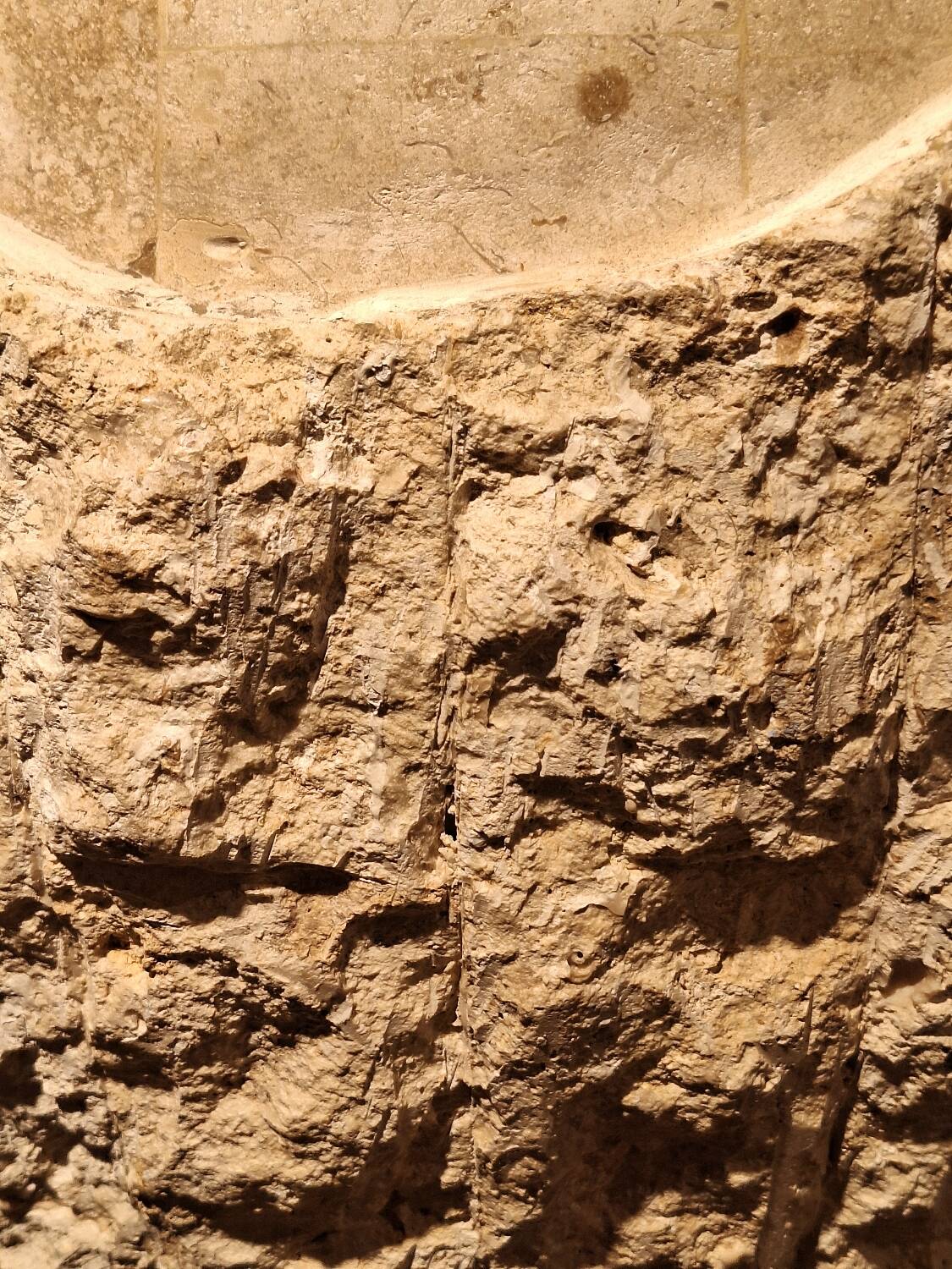 Large stone vase from Mactan from the 1980s