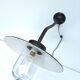Wall lamp COL de Cygne in cast steel, fully restored 1920 1930