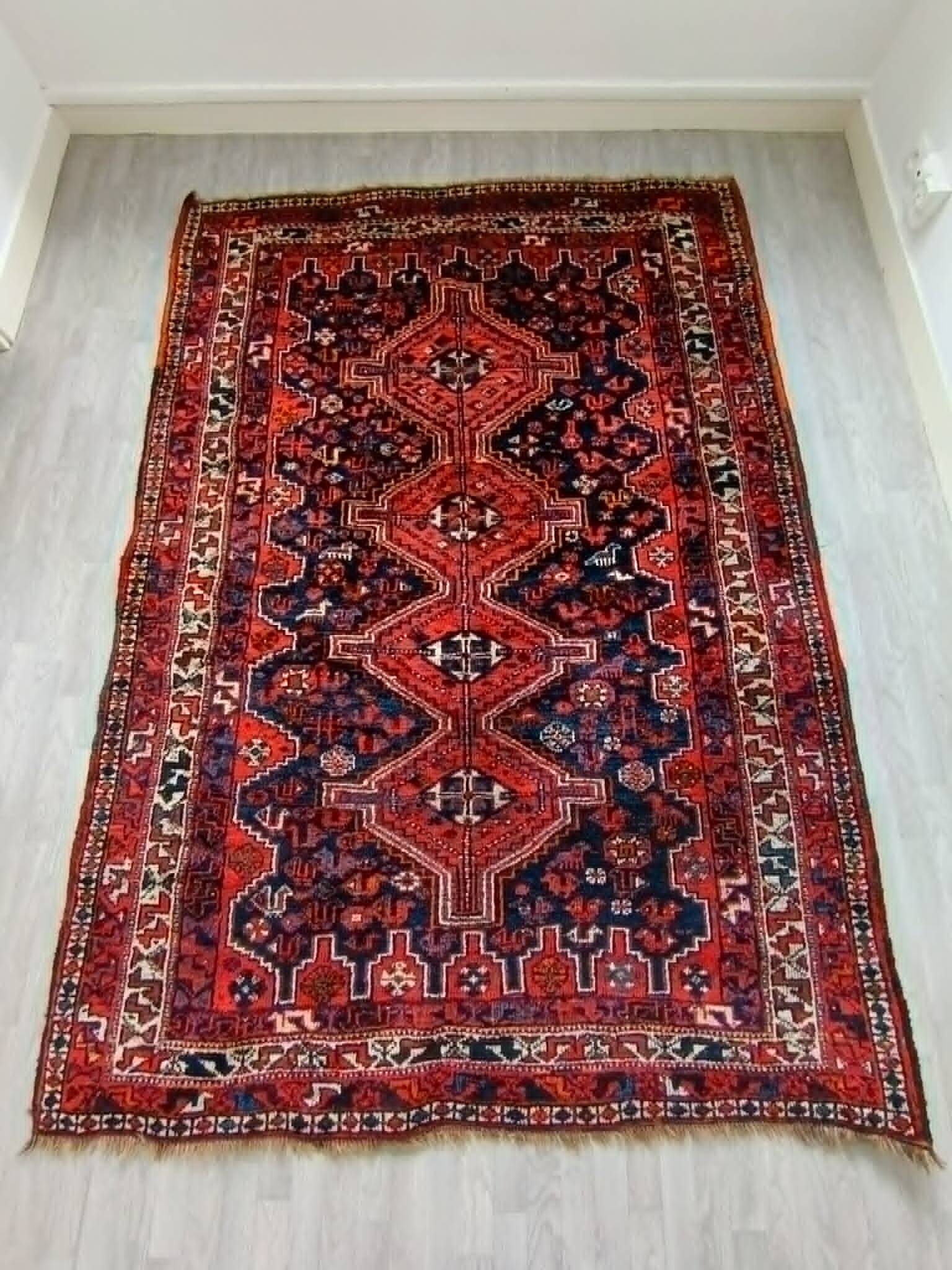 Tapis Persan Shiraz fait main