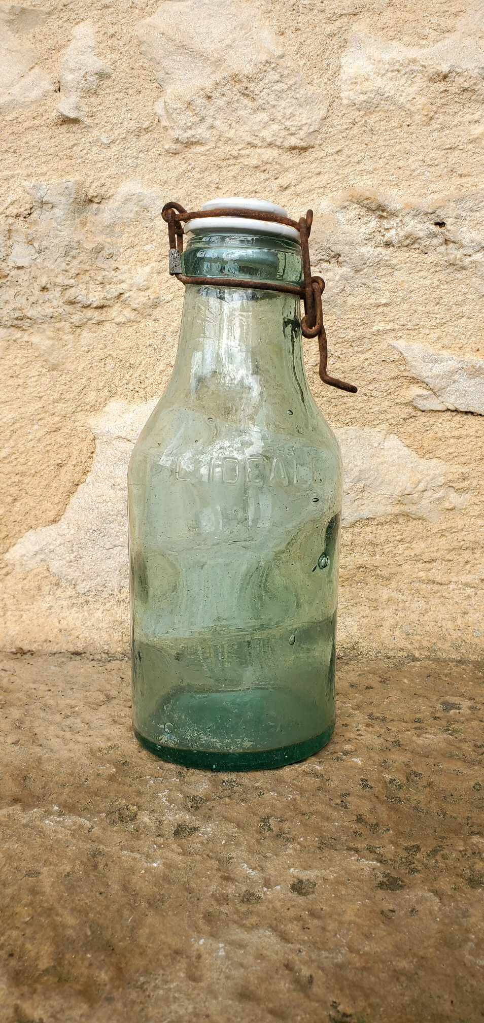 Bouteille de lait L'Idéale contenance 1L