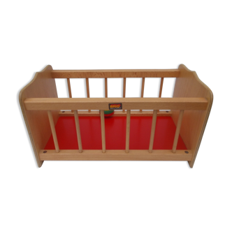 Baby bed wood made in sweden