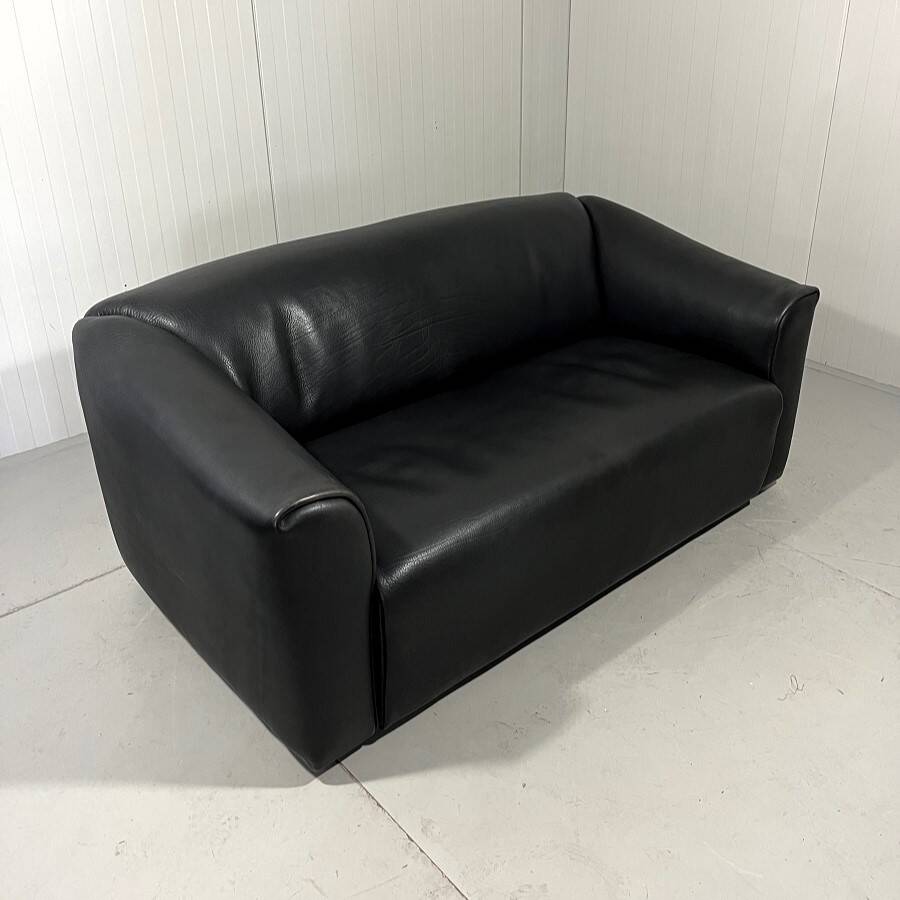 De Sede DS 47 dark brown neckleather 2,5 seats sofa