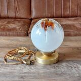 Murano globe lamp