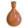 Old lamp base vallauris terracotta orange glazes vintage #e4