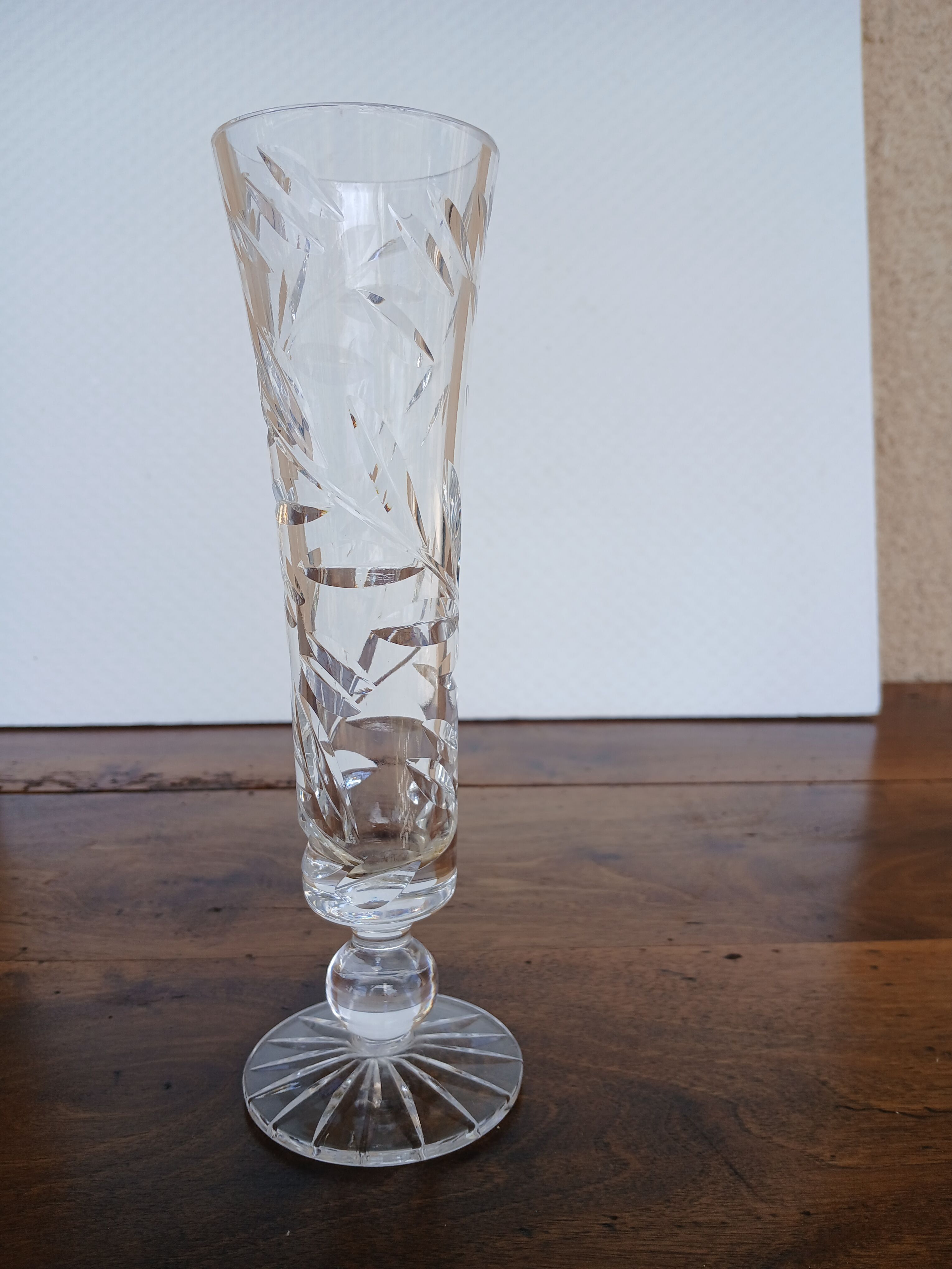 Baccarat crystal bud vase
