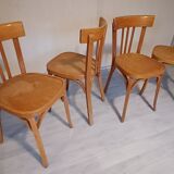 Set of 4 Baumann bistro chairs