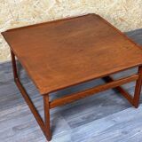 Table basse en teck des années 60-70 Kubus par Jalk Vodder Andersen pour Dyrlund Danemark
