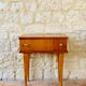 Table de chevet vintage sur pieds compas,  1950