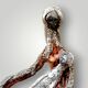 Ceramic sculpture signed M. Detry – Cicogna