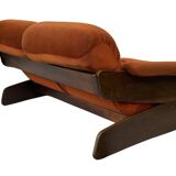 Vintage Space Age Sofa Two Seater Sofa Design 1970s