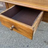Alsatian farmhouse table Louis XVI walnut