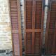 Oak shutters