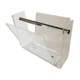 Roche & Bobois 80's vintage Plexiglas magazine rack