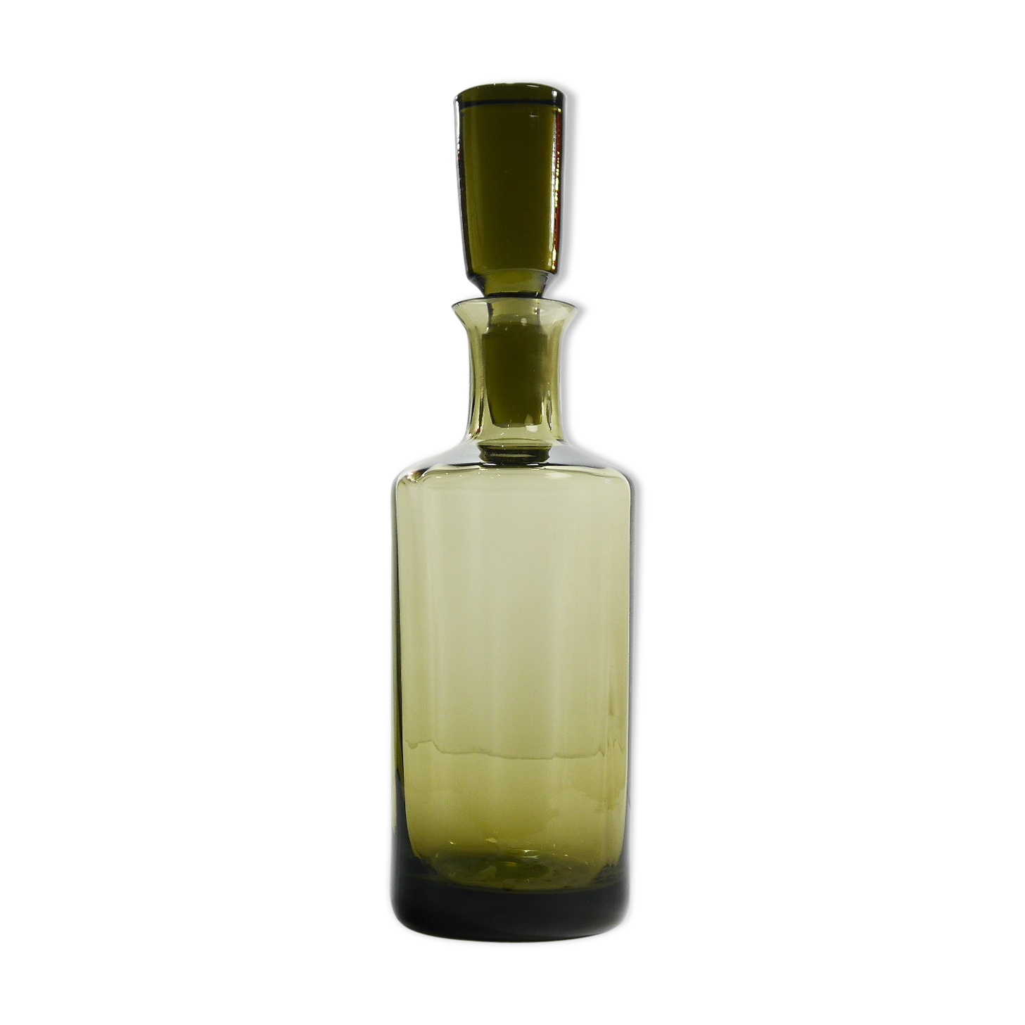 Smoked glass carafe