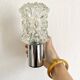 Pair of vintage chrome wall lights, 70s, Raak