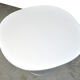 Round diningtable, “supercircular” by Piet Hein & Bruno Mathsson for Fritz Hansen, 1970s