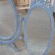 triptych psyche mirror to place on table or dressing table