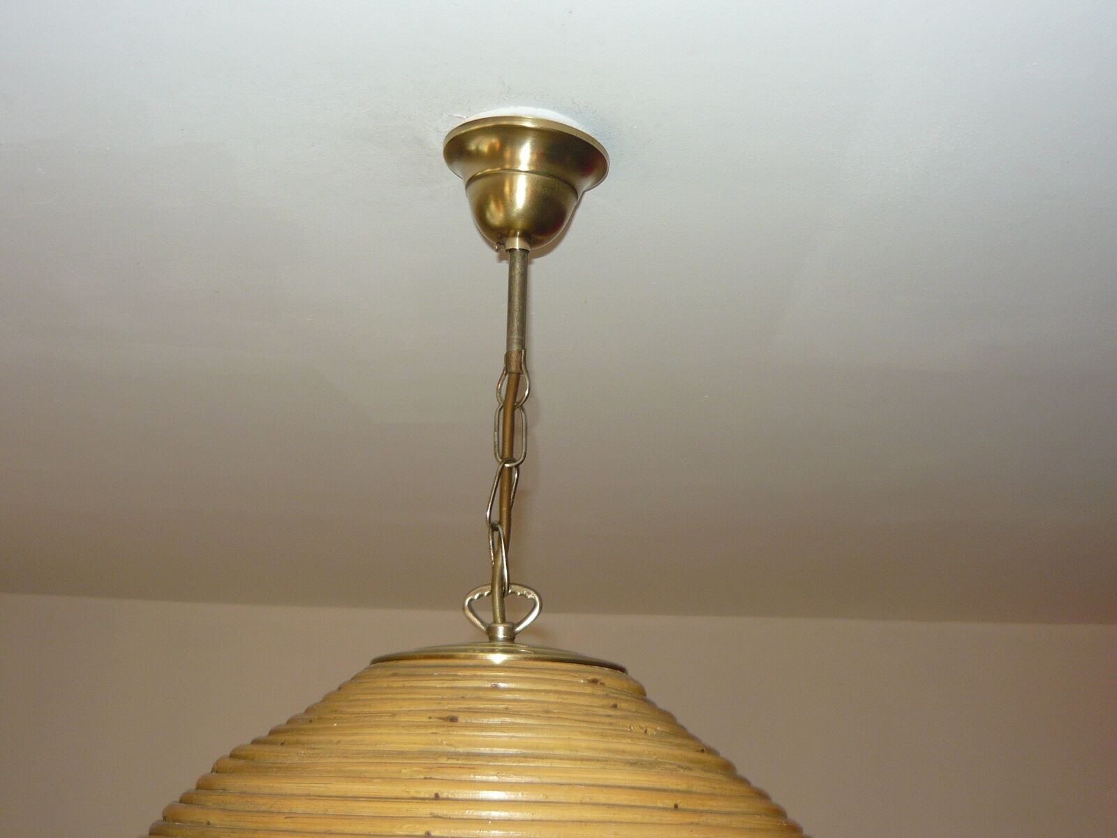 Rattan suspension years 70s