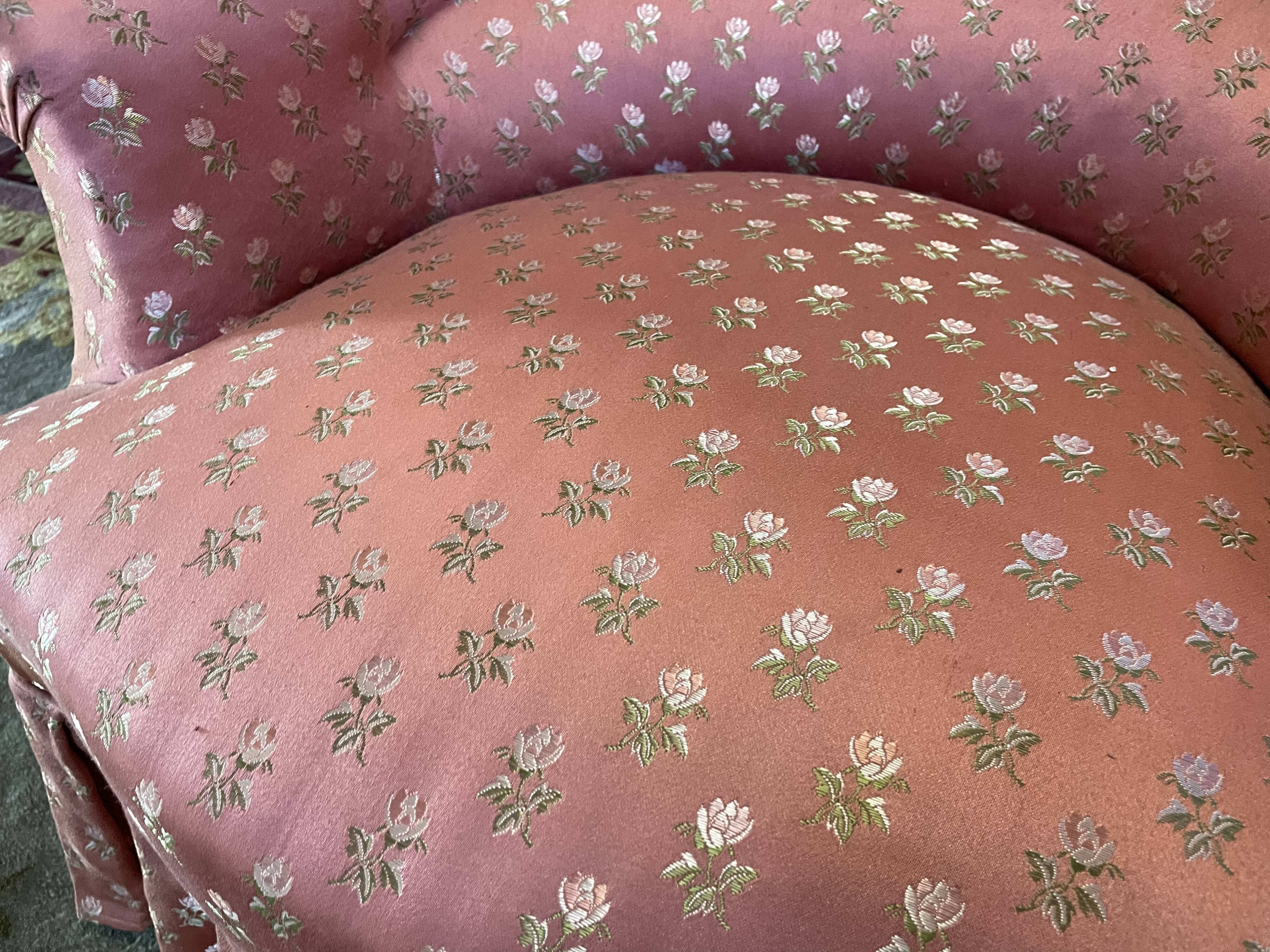 Pair of toad armchairs style Napoleon III