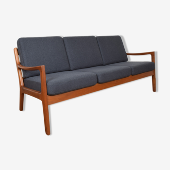 Danish teak Senator sofa by Ole Wanscher for Poul Jeppesens, 1950s