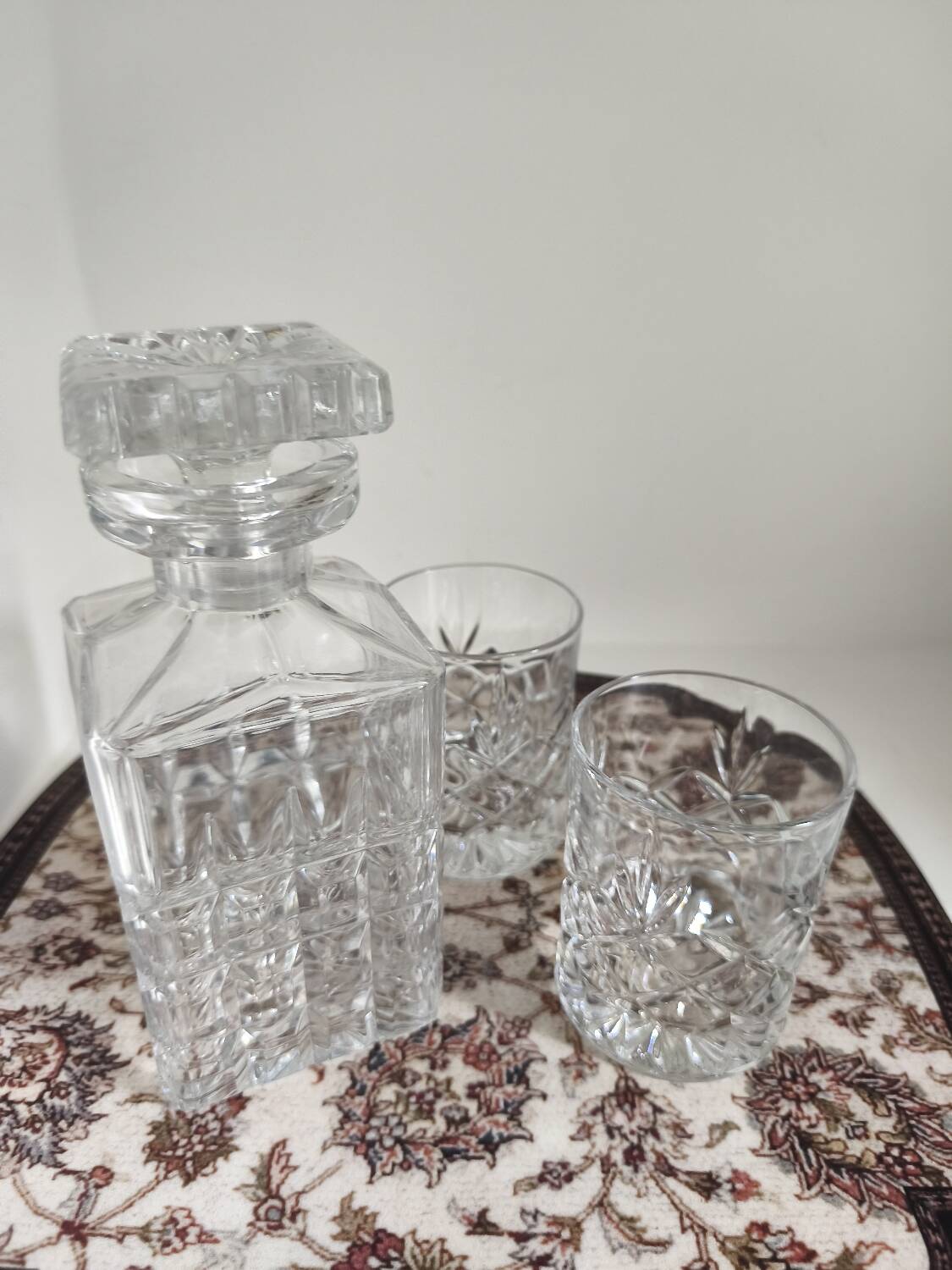 Ensemble Carafe et verres à whisky
