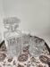 Whisky carafe and glass set