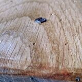 Rustic farmhouse table in solid oak with antique patina finish 200 x 90