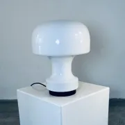 A-743 Mushroom Lamp By Glashütte Limburg, Germany, 1970S