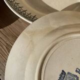 6 assiettes plates St. Amand Primax