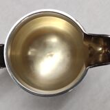 tea and coffee set 5 pieces in silver metal Gallia for Christofle model "Malmaison"