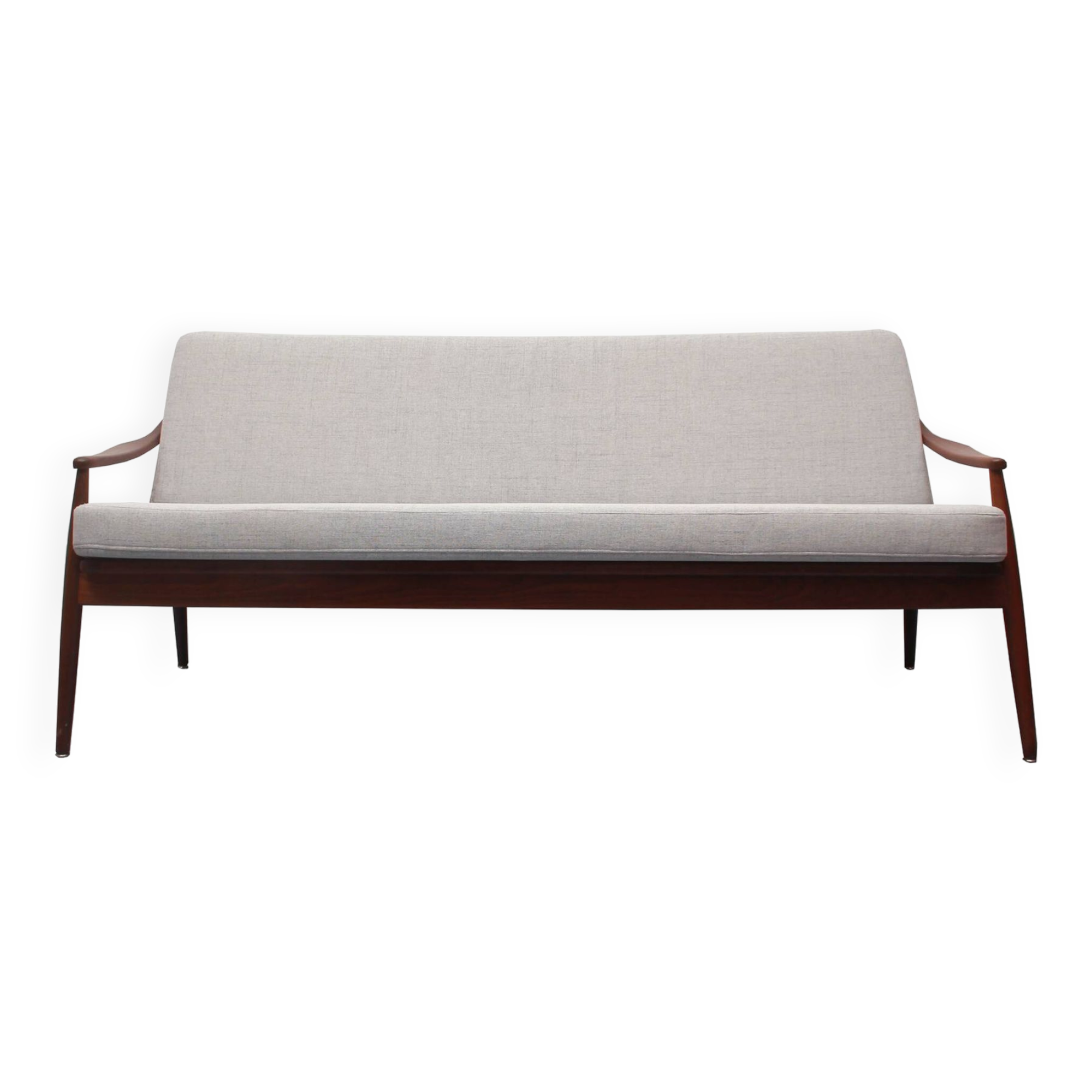 1950s sofa in teak Hartmut Lohmeyer