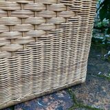 Vintage wicker chest