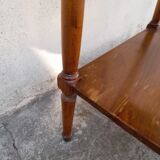 Old side table in merisier stamped