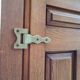 Small wardrobe with one door in solid oak - Guillerme and Chambron