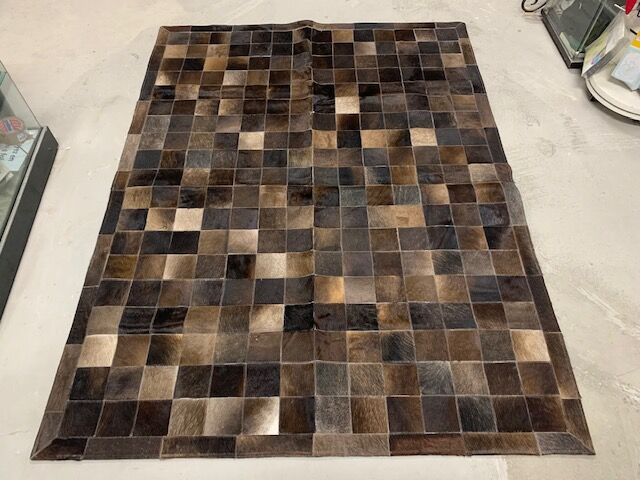Tapis en cuir de bœuf