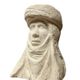 Important Orientalist stone sculpture volume from the Art Deco period.