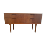 Small scandinace line in clear teak